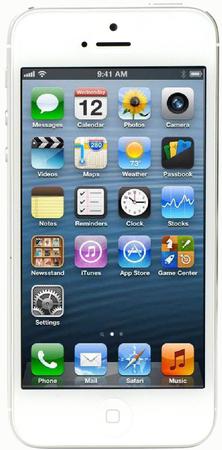 Смартфон Apple iPhone 5 64Gb White & Silver - Кирово-Чепецк