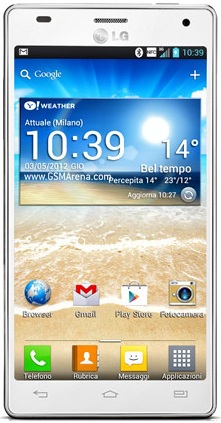 Смартфон LG Optimus 4X HD P880 White - Кирово-Чепецк